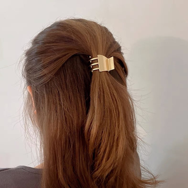 #HA0021 Hair Clip 金屬馬尾夾 - KOREA 韓國飾品