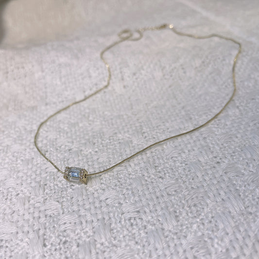 #NA0029 Necklace 小方石頸鍊