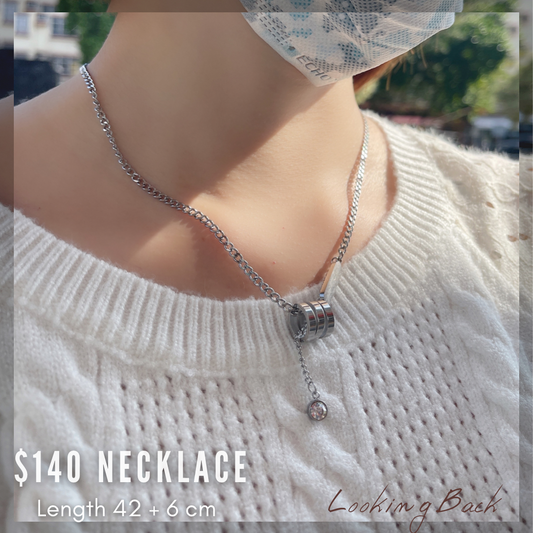 #NA0035 Necklace 穿環頸鍊