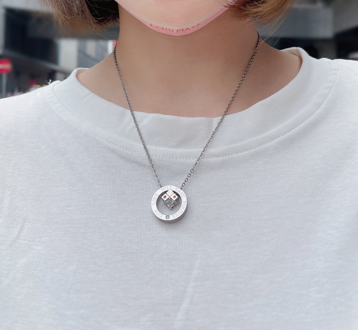 #NA0015 Necklace 骰仔頸鍊