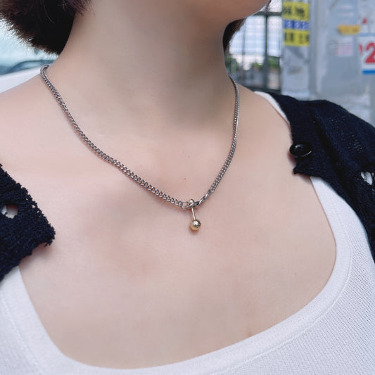 #NA0031 Necklace 穿扣款頸鍊