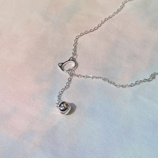 #AA0001 Anklet 貓貓925銀腳錬