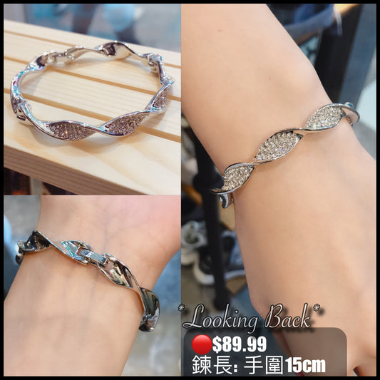 #BTA0003 Bracelet 扭紋款閃石手鈪 - KOREA 韓國飾品