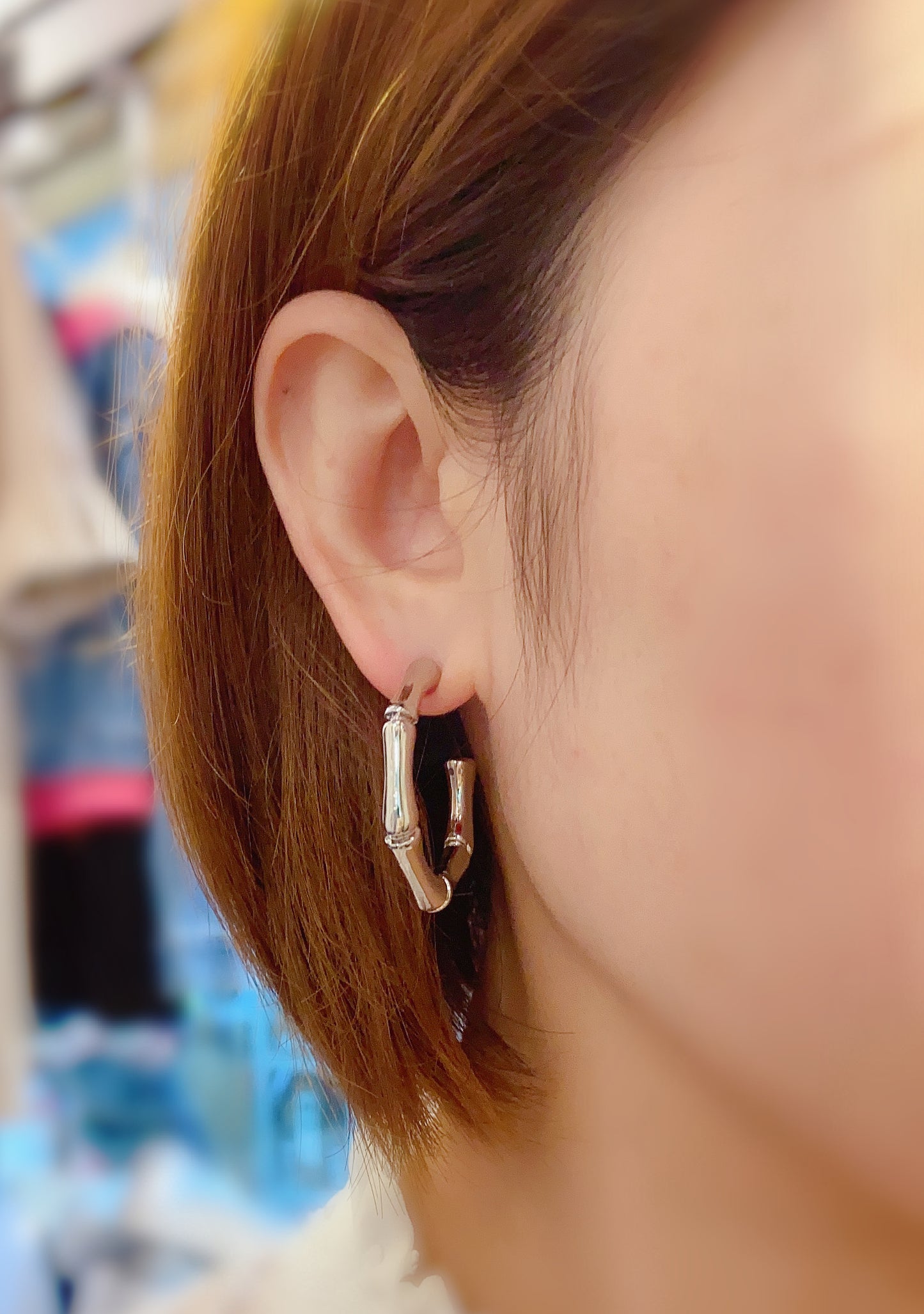 #EA0034 Earrings 耳圈耳環 - KOREA 韓國耳環